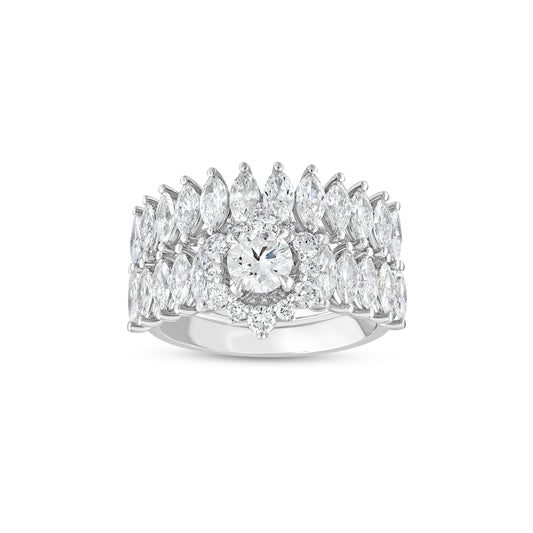 Crown Royale Diamond Ring
