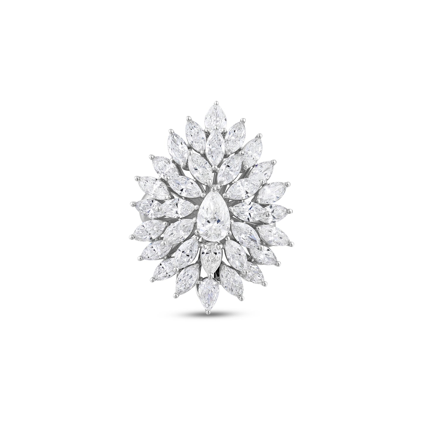Fleur Majesté Diamond Ring