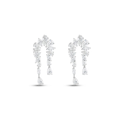 Aurora Cascade Diamond Earrings