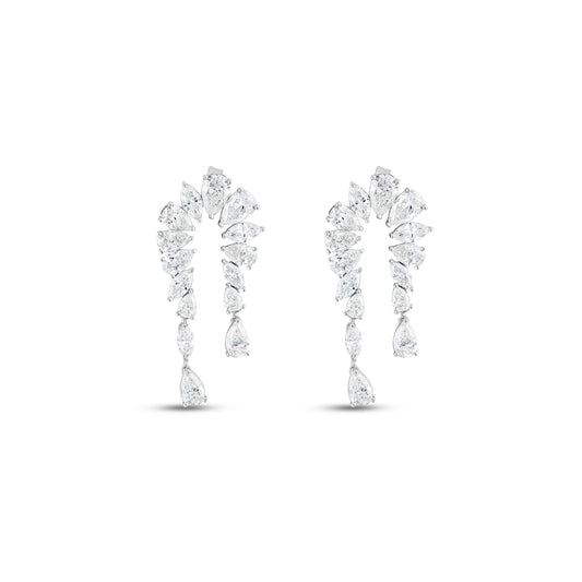 Aurora Cascade Diamond Earrings