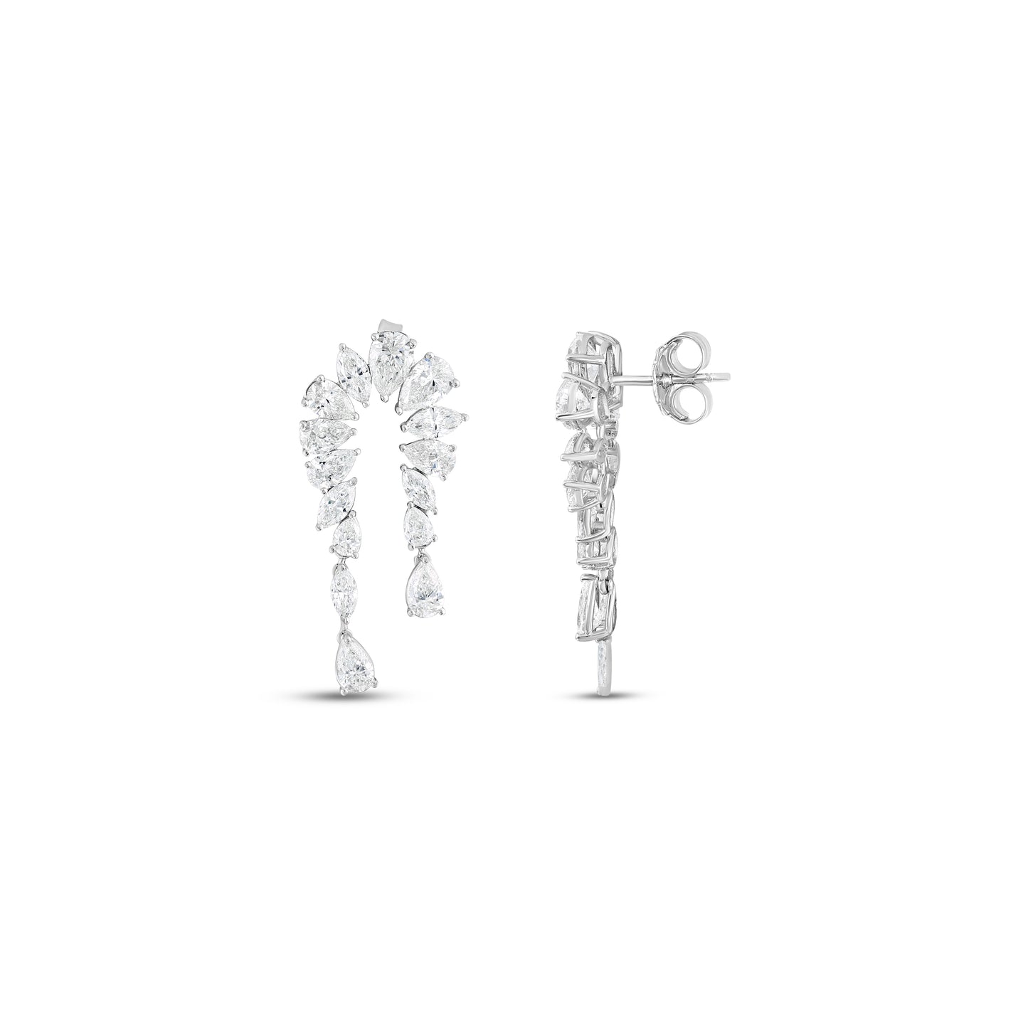 Aurora Cascade Diamond Earrings