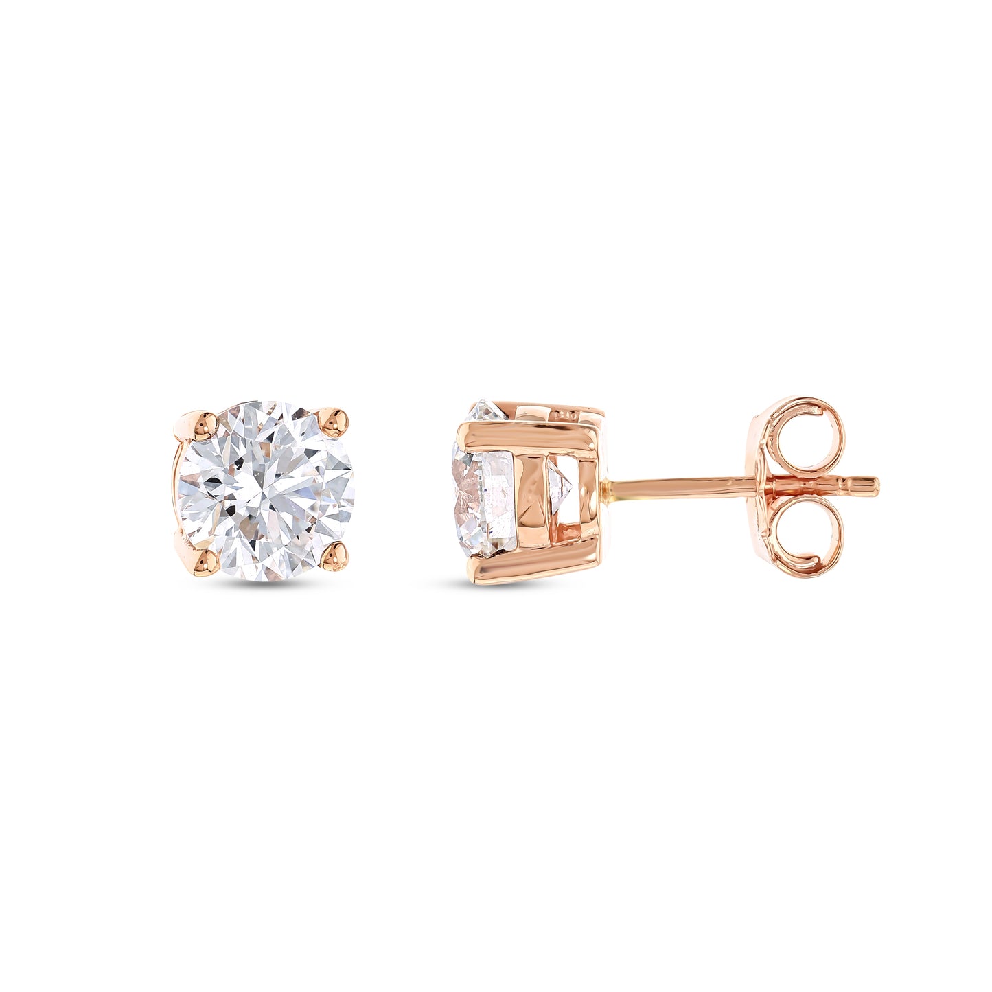 Essence Diamond Stud Earrings