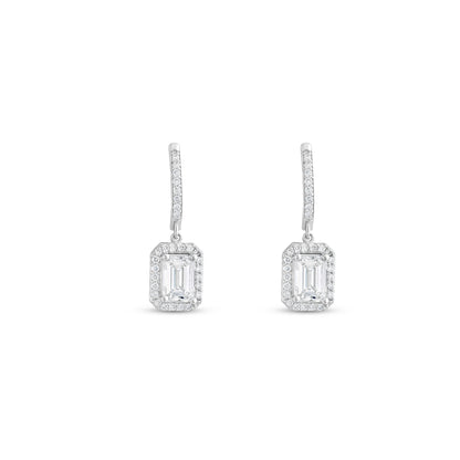 Halo Dangle Earrings