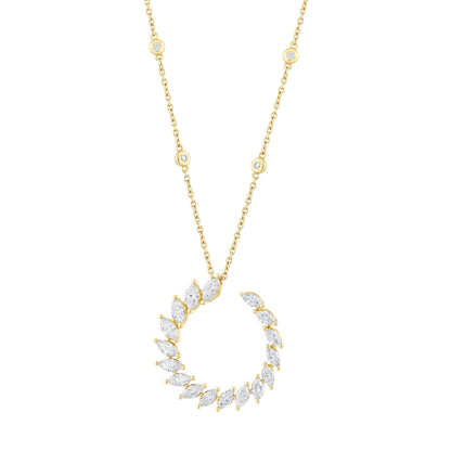Luna Brilliance Diamond Necklace