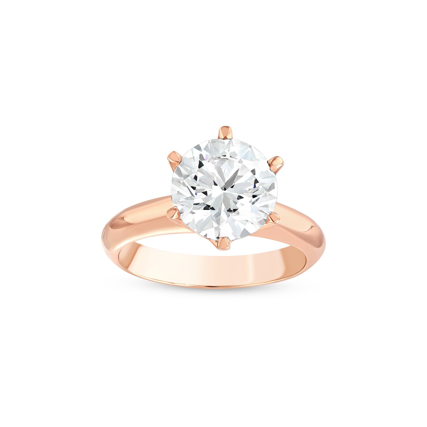 Round Brilliant Solitaire Diamond Ring