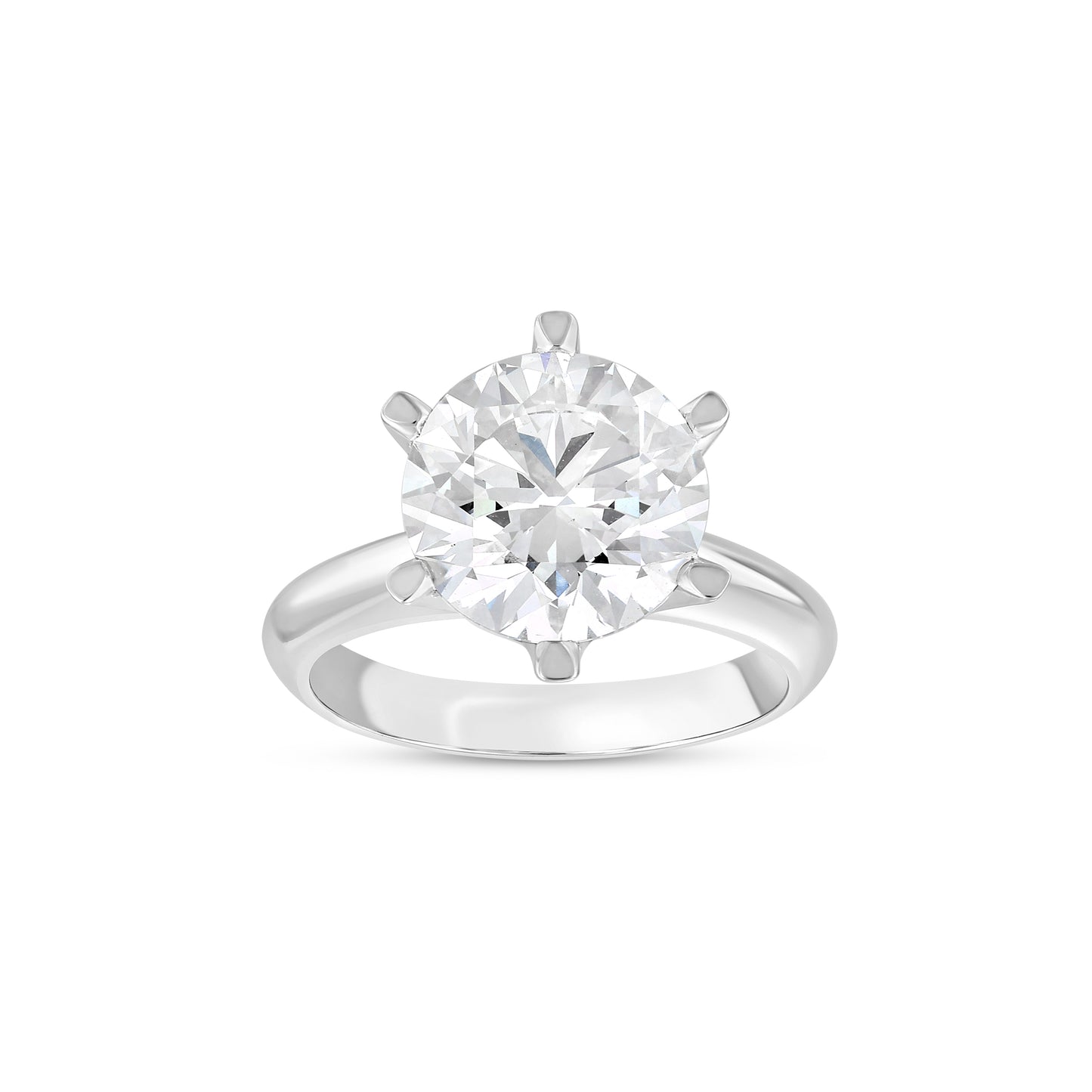 Round Brilliant Solitaire Diamond Ring