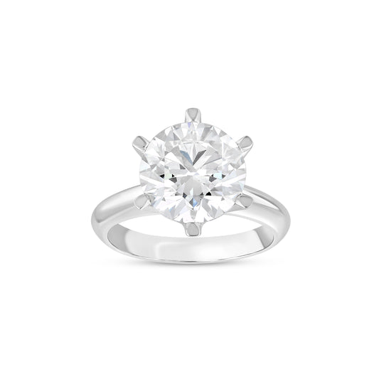 Round Brilliant Solitaire Diamond Ring