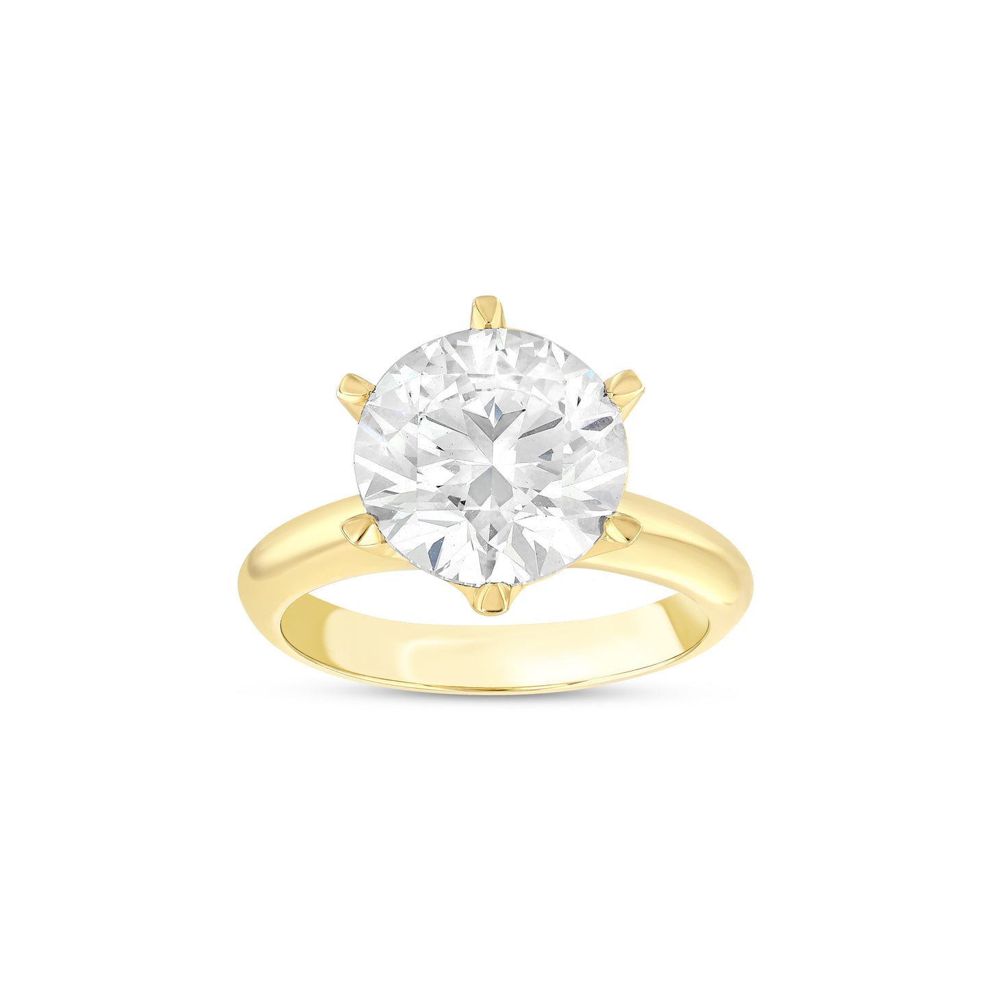 Round Brilliant Solitaire Diamond Ring