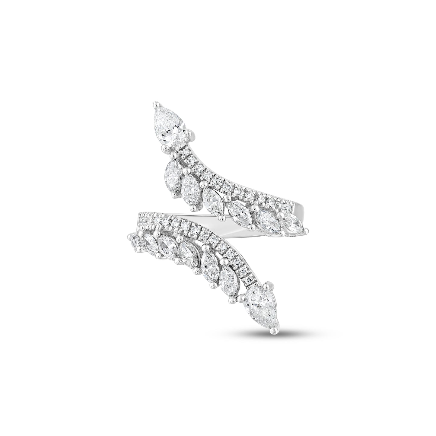 Éclat Serpentin Diamond Ring