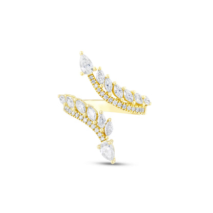 Éclat Serpentin Diamond Ring