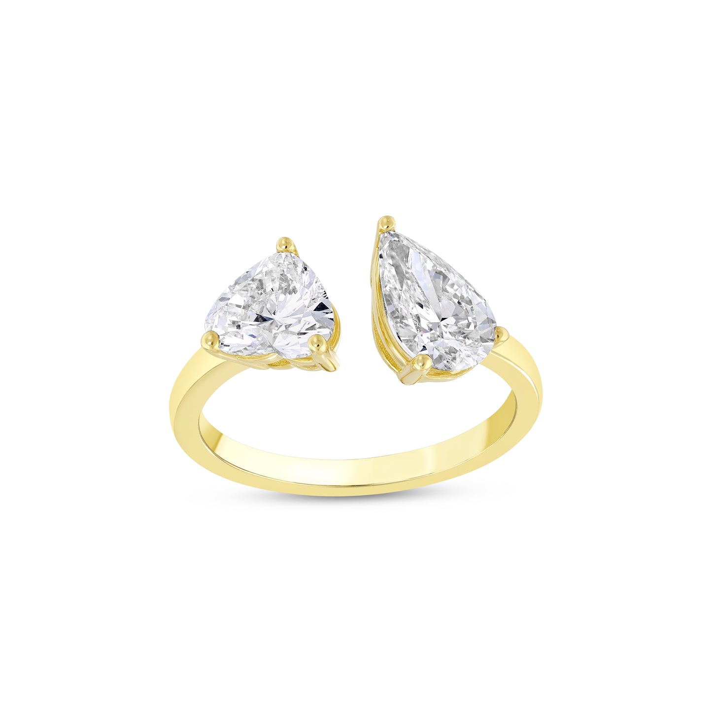 Duo Lumière Diamond Ring