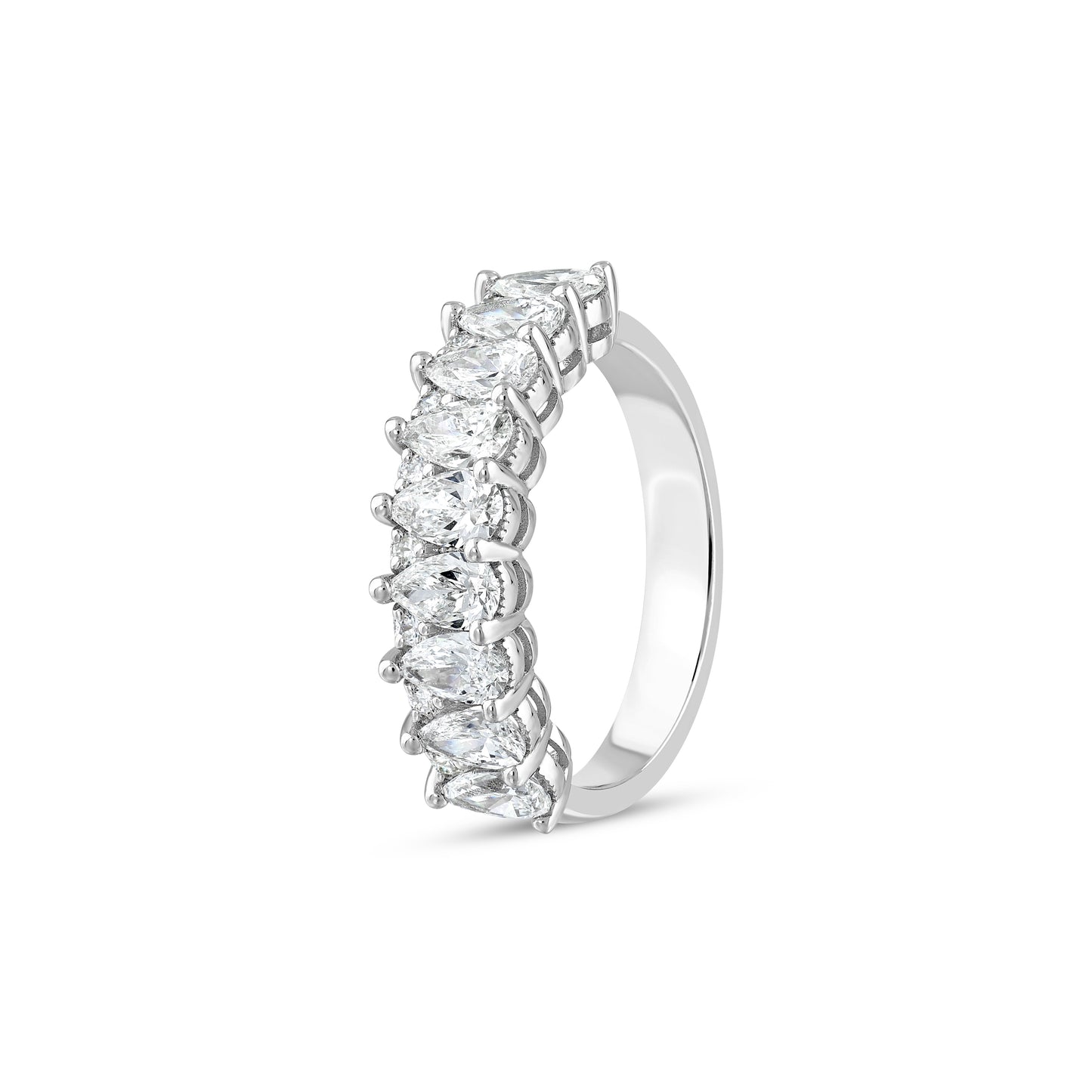 Éclat Curve Diamond Ring
