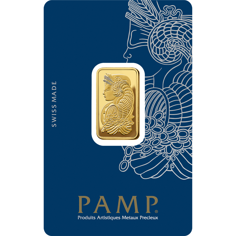 PAMP سبيكة ذهب 10 جرام ليدي فورتونا™ سبيكة ذهب سك - 10 جرام