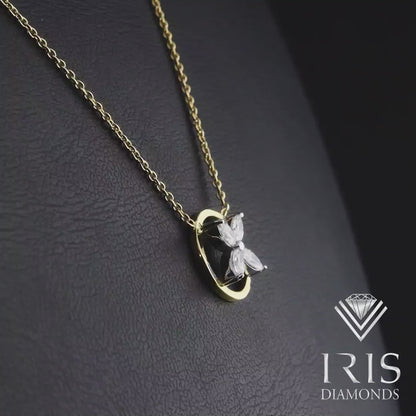 Floréa Diamond Pendant Necklace
