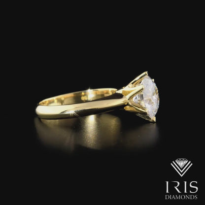 Round Brilliant Solitaire Diamond Ring