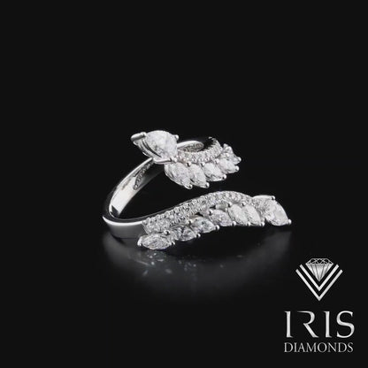 Éclat Serpentin Diamond Ring