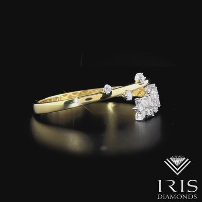 Fleur Royale Diamond Bangle