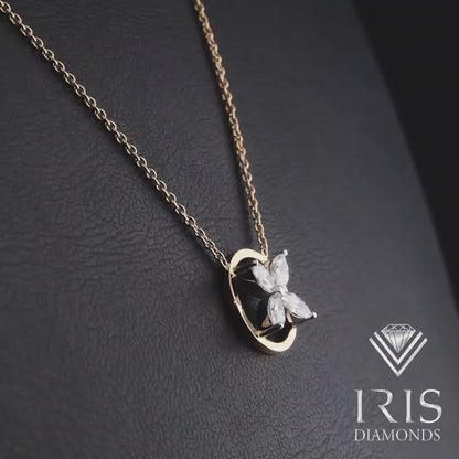 Floréa Diamond Pendant Necklace