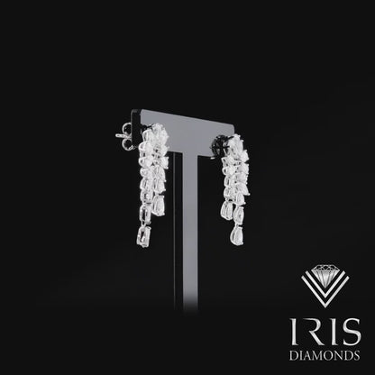 Aurora Cascade Diamond Earrings