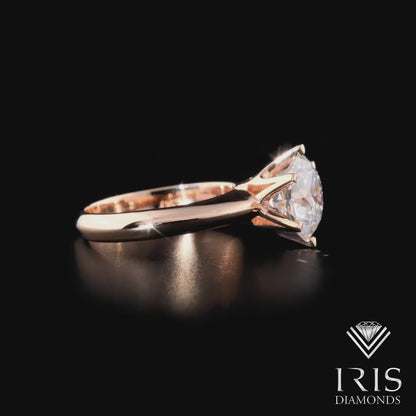 Round Brilliant Solitaire Diamond Ring