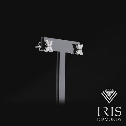 Floréa Diamond Stud Earrings