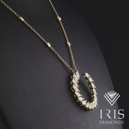 Luna Brilliance Diamond Necklace
