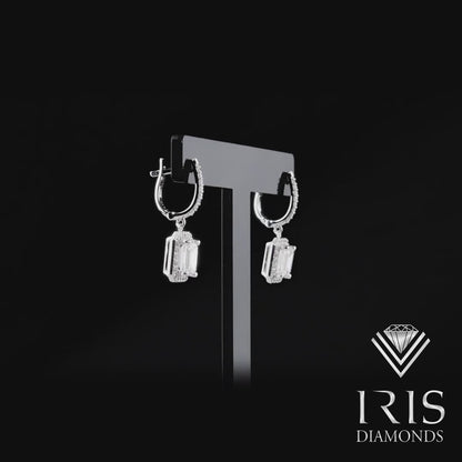 Halo Dangle Earrings