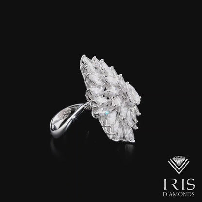 Fleur Majesté Diamond Ring