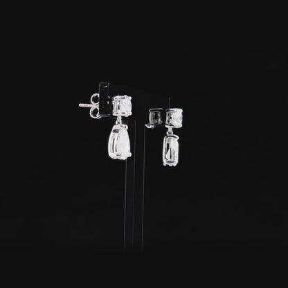Eternal Grace Diamond Drop Earrings